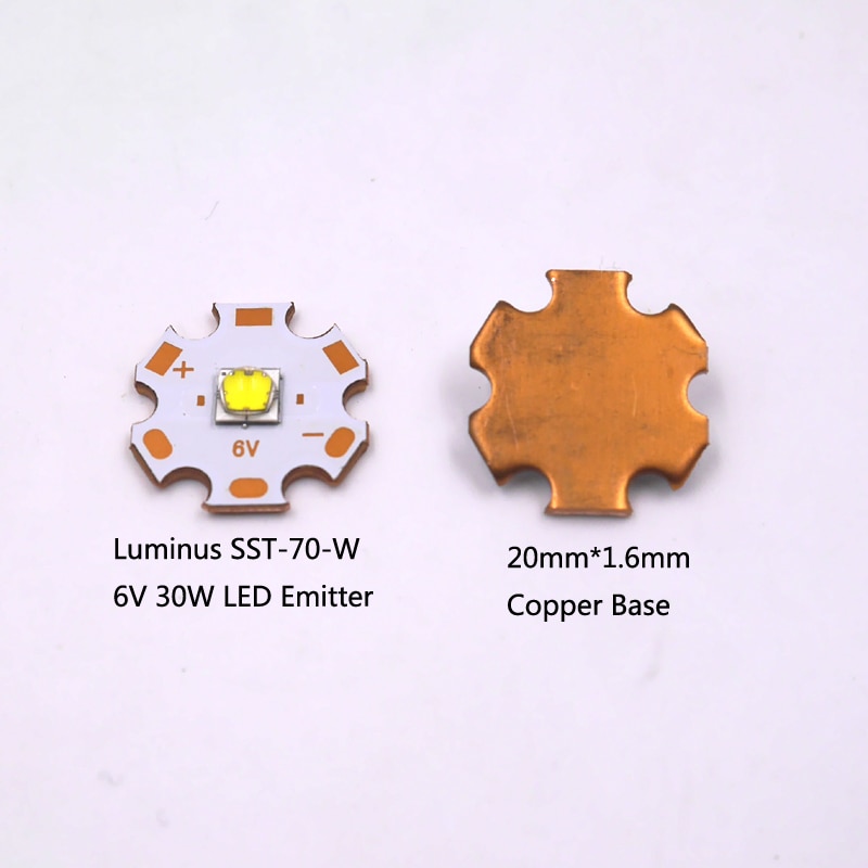 Luminus SST-70-W SST70 ȭƮ 6500K 20mm x 1.6mm DTP..